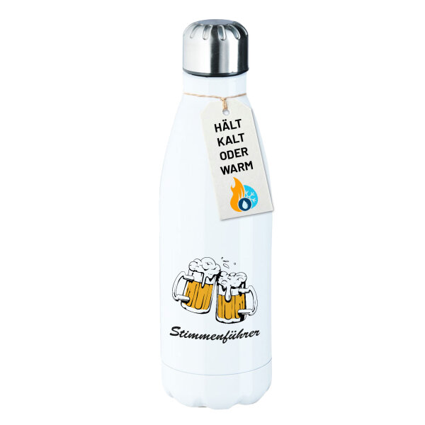 Trinkflasche Stimmenführer Spielmannszug 500ml Edelstahl Wasserflasche