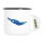 Emaille Tasse Schwimmen bunte Silhouette 300ml Vintage