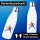 Trinkflasche Tischtennis bunte Silhouette 500ml Edelstahl Wasserflasche