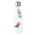 Edelstahl-Trinkflasche Snowboarden bunte Silhouette 500ml Wasserflasche
