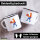 Emaille Tasse Hobby Horsing bunte Silhouette 300ml Vintage