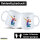 Kaffeetasse Volleyballer bunte Silhouette 330ml