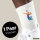 Unisex Socken Volleyballer bunte Silhouette Größe 37/46 White Motiv Tennissocken