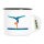 Emaille Tasse Gymnastik Schwebebalken 300ml Vintage Emaille Becher