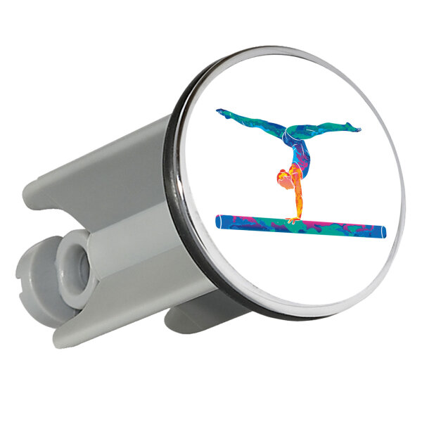 Waschbeckenstöpsel Gymnastik Schwebebalken 4cm Abflussstopfen