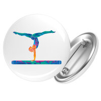 Button Gymnastik Schwebebalken