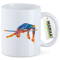 Kaffeetasse Leichtathletik Hochsprung 330ml
