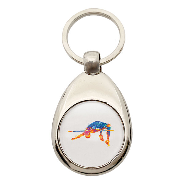 Schlüsselanhänger Leichtathletik Hochsprung