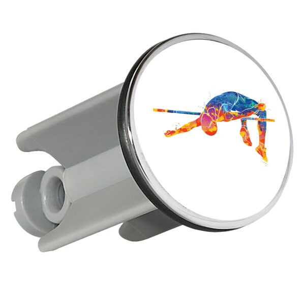 Waschbeckenstöpsel Leichtathletik Hochsprung 4cm Abflussstopfen