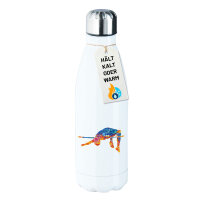 Edelstahl-Trinkflasche Leichtathletik Hochsprung 500ml Wasserflasche