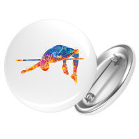 Button Leichtathletik Hochsprung