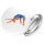 Button Leichtathletik Hochsprung