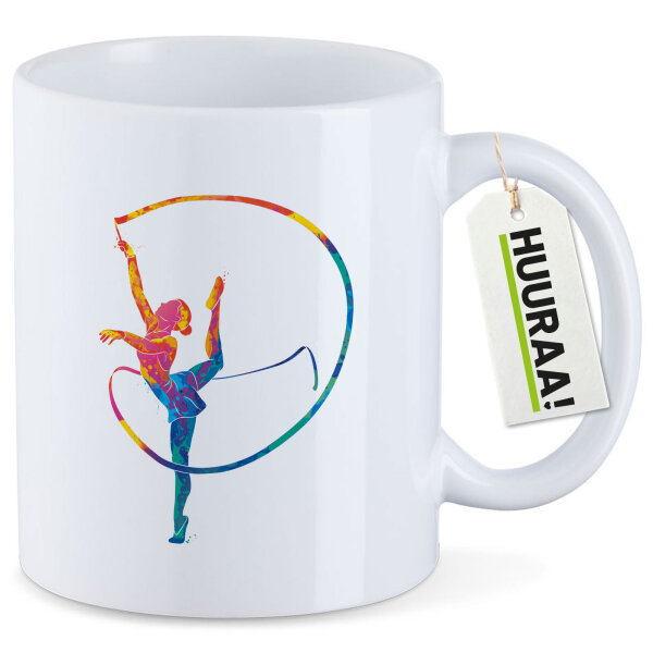 Kaffeetasse Rhythmische Sportgymnastik Turnen 330ml