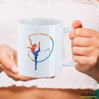 Kaffeetasse Rhythmische Sportgymnastik Turnen 330ml