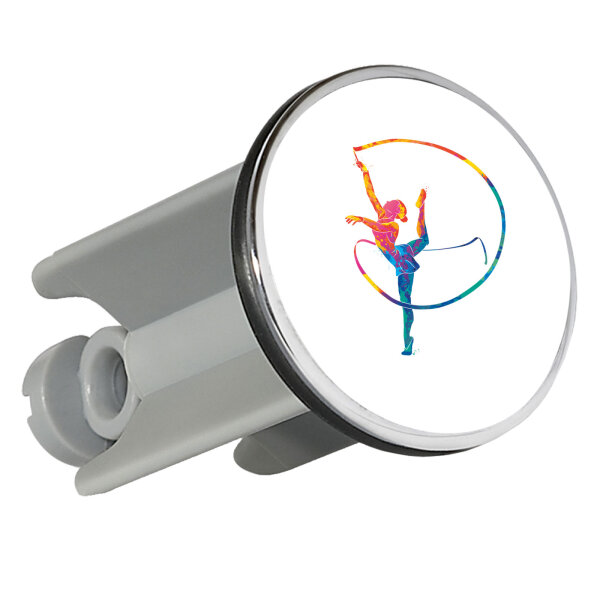 Waschbeckenstöpsel Rhythmische Sportgymnastik Turnen 4cm