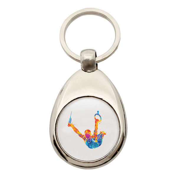 Schlüsselanhänger Gymnastik Ringe
