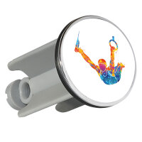 Waschbeckenstöpsel Gymnastik Ringe 4cm Abflussstopfen