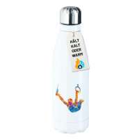 Trinkflasche Gymnastik Ringe 500ml Edelstahl Wasserflasche