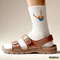 Unisex Socken Gymnastik Ringe Baumwolle
