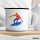 Emaille Tasse Surfen bunte Silhouette 300ml Vintage Emaille Becher