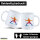 Kaffeetasse Fechten bunte Silhouette 330ml