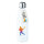 Trinkflasche Lacrosse bunte Silhouette 500ml Edelstahl Wasserflasche