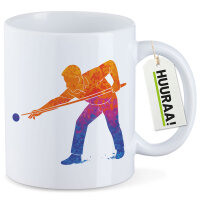Kaffeetasse Billard Snooker 330ml