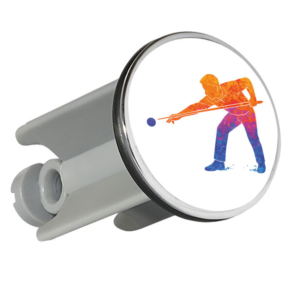 Waschbeckenstöpsel Billard Snooker 4cm Abflussstopfen