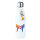 Edelstahl-Trinkflasche Taekwondo bunte Silhouette 500ml Wasserflasche