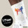 Unisex Socken Taekwondo bunte Silhouette Größe 37/46 White Motiv Tennissocken