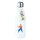 Edelstahl-Trinkflasche Karate bunte Silhouette 500ml Wasserflasche