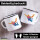 Emaille Tasse Skydiving bunte Silhouette 300ml Vintage