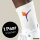 Unisex Socken Kickboxen bunte Silhouette Baumwolle