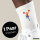 Unisex Socken Cheerleading bunte Silhouette Baumwolle