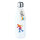 Edelstahl-Trinkflasche Inline Skating bunte Silhouette 500ml Wasserflasche