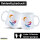 Kaffeetasse Kitesurfen bunte Silhouette 330ml