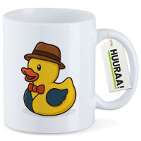 Kaffeetasse Quietscheente Verkauf Comic Gummiente 330ml