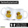 Kaffeetasse Quietscheente Büro Comic Gummiente 330ml