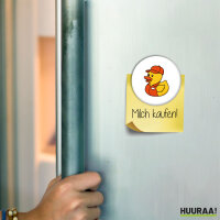 Magnet Quietscheente Einzelhandel Comic Gummiente 59mm...