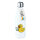 Trinkflasche Quietscheente Datenanalyse Comic Gummiente 500ml Edelstahl Wasserflasche
