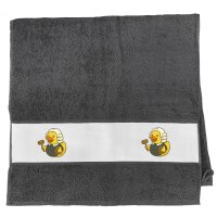 Handtuch Quietscheente Jurist Comic Gummiente 50x100cm