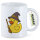 Kaffeetasse Quietscheente Hexe Comic Gummiente 330ml