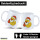 Kaffeetasse Quietscheente Weihnachtsmann Comic Gummiente 330ml
