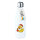 Edelstahl-Trinkflasche Quietscheente Weihnachtsmann Comic Gummiente 500ml Wasserflasche