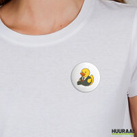 Button Quietscheente Chef Comic Gummiente