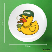 Button Quietscheente Dealer Gummiente Händler