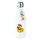 Trinkflasche Quietscheente Punk Gummiente Punker 500ml Edelstahl Wasserflasche