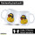 Kaffeetasse Quietscheente DJ Gummiente Club-DJ 330ml