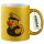 Glitzertasse Quietscheente Kapitän Gummiente Seefahrer 330ml