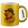 Glitzertasse Quietscheente Pfadfinder Gummiente 330ml